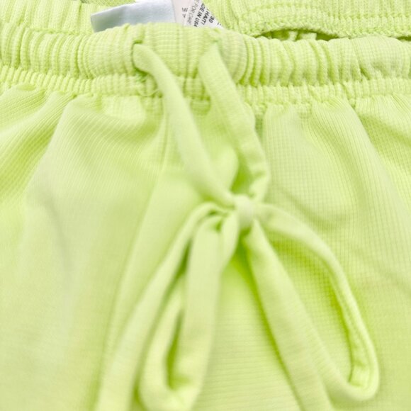 Prospirit Athletic Track Pants Womens Large Lime Green Polyester Elastic Waist - Picture 6 of 10